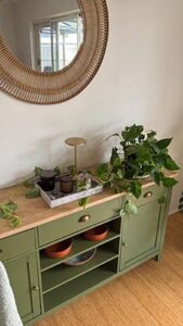 Archie Sideboard - Olive Green/Natural