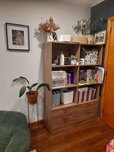 Carlo Bookcase - Pecan