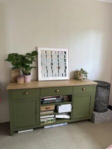 Archie Sideboard - Olive Green/Natural