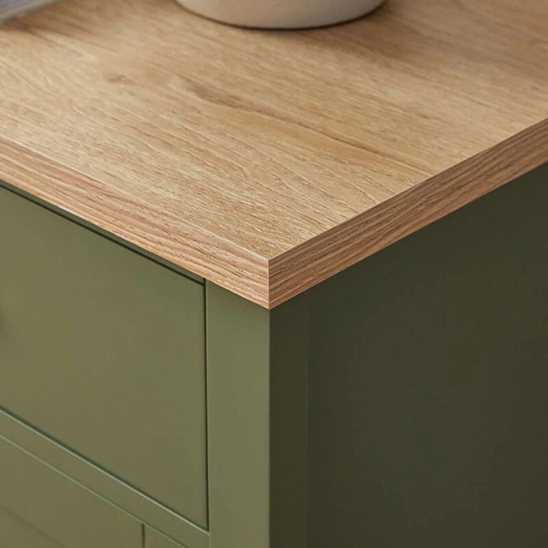 Archie Sideboard - Olive Green/Natural