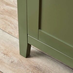 Archie Sideboard - Olive Green/Natural