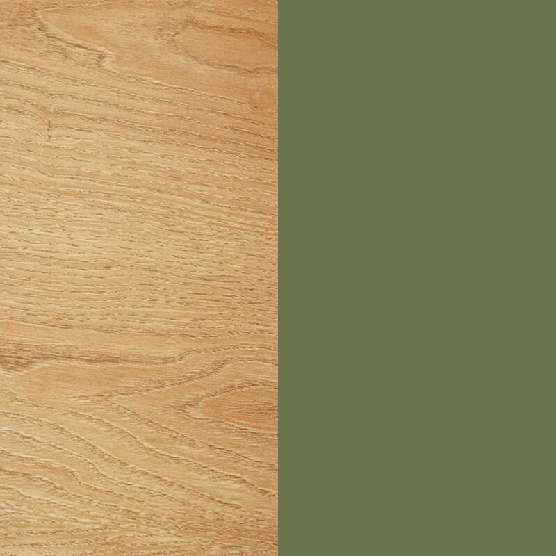 Archie Sideboard - Olive Green/Natural
