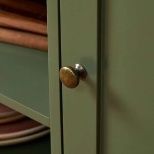Archie Sideboard - Olive Green/Natural
