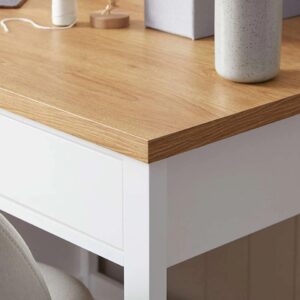 Archie Desk - White/Natural