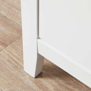 Archie Desk - White/Natural