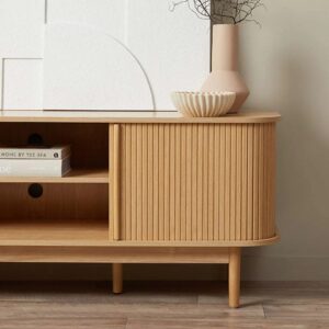 Avori Tv Stand with Open Shelves - Natural