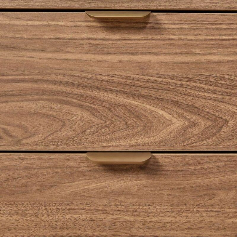 Carlo Bookcase - Pecan