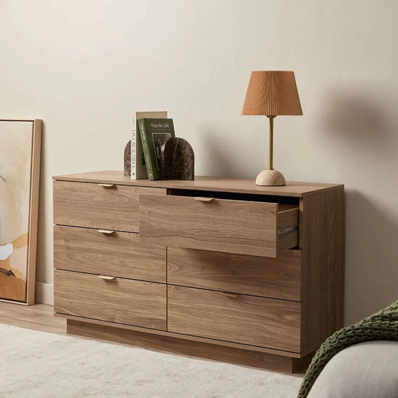 Carlo Chest Of Drawer - Pecan