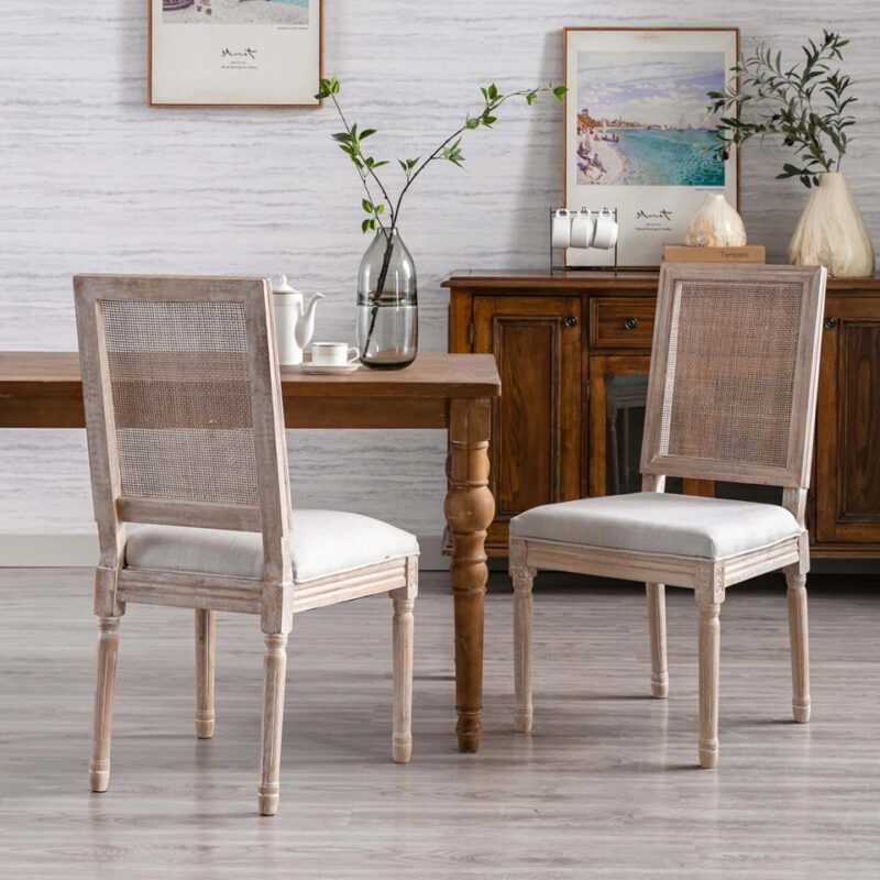 Celestia Rattan Back Dining Chair