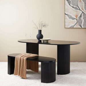 Elix Bench Seat - Black