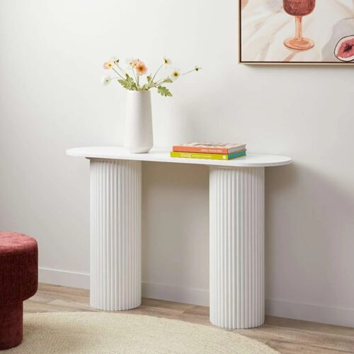 Elix Console Table - White 2 Elix Console Table - White