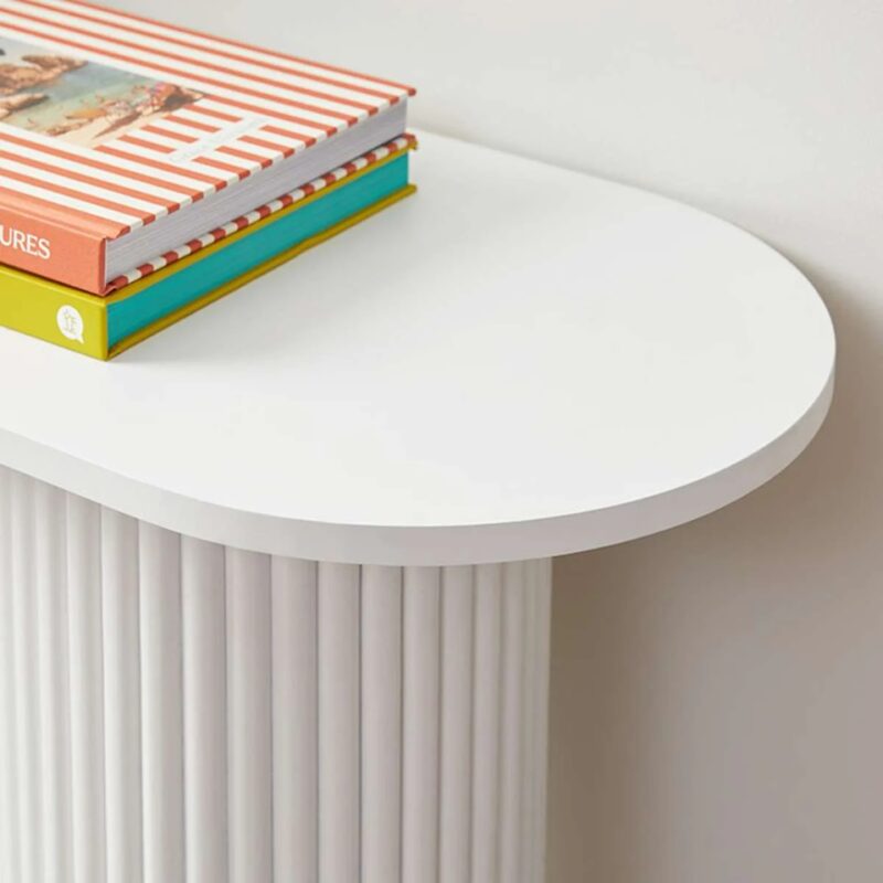 Elix Console Table - White