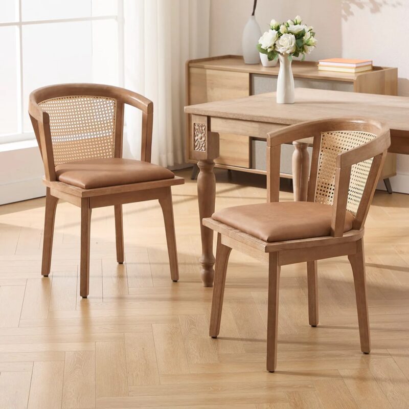 Janessa Dining Chair-Leather
