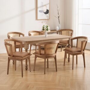 Janessa Dining Chair-Leather