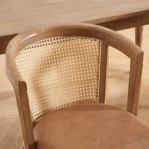 Janessa Dining Chair-Leather