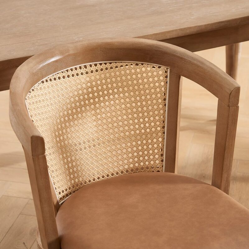 Janessa Dining Chair-Leather