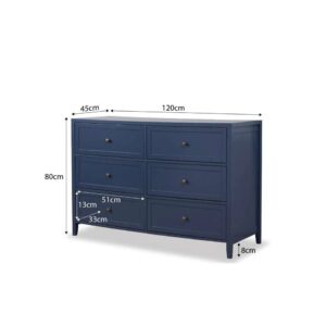 Kael Chest Of Drawers - Midnight