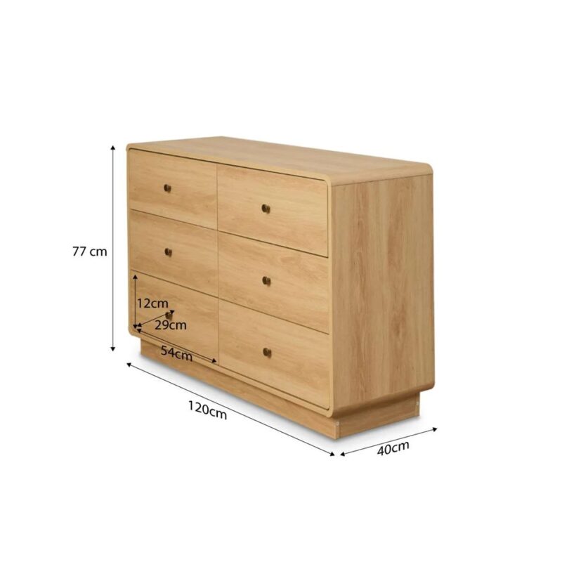 Kova Chest Of Drawer - Natural