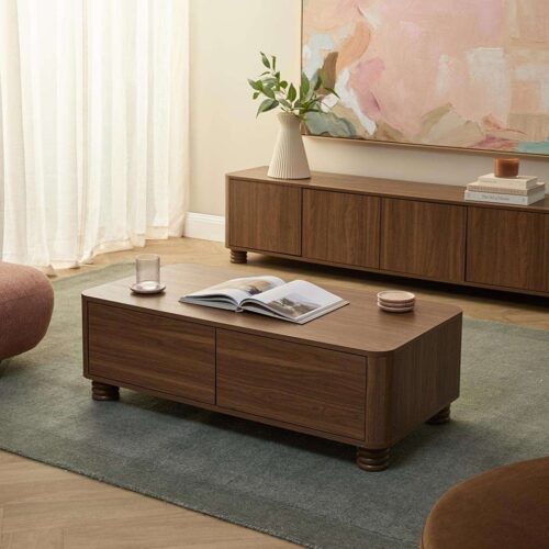 Loren Coffee Table - Walnut