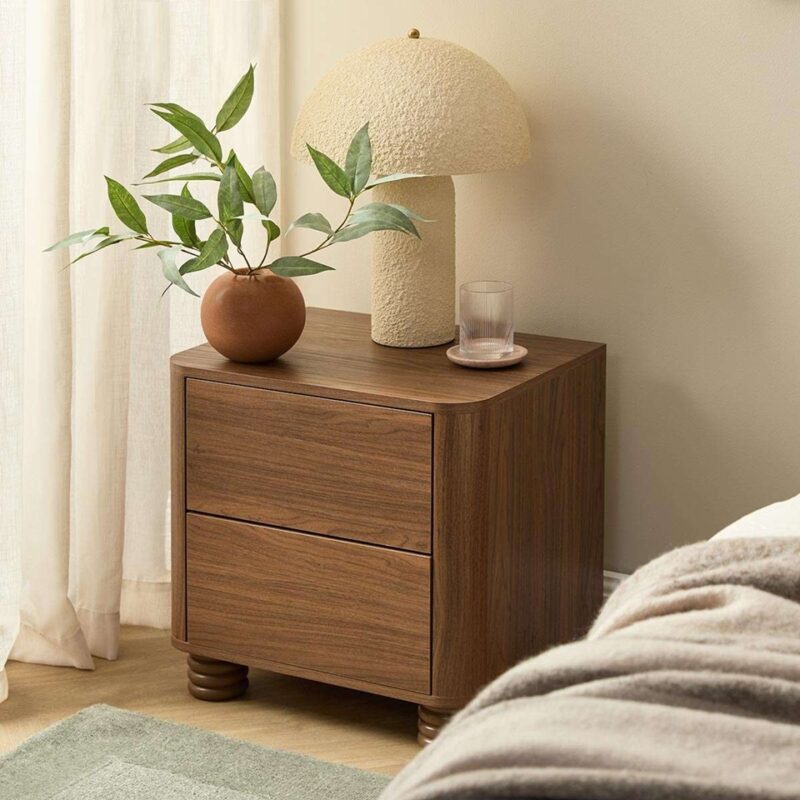 Loren Pedestals - Walnut