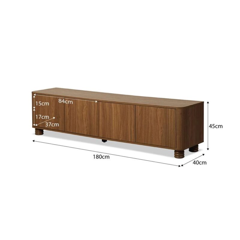 Loren Tv Stand-Walnut