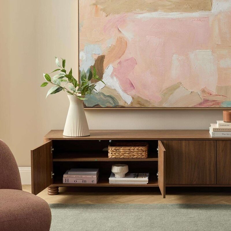 Loren Tv Stand-Walnut