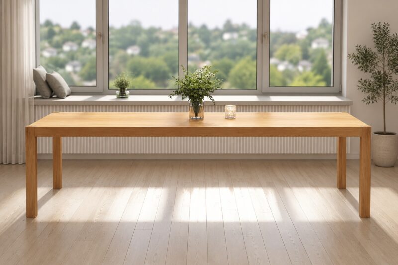 Lorvani Wooden Rectangular Dining Table