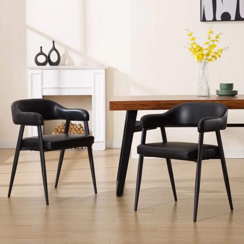 Lunara Dining Chair-PU Leather