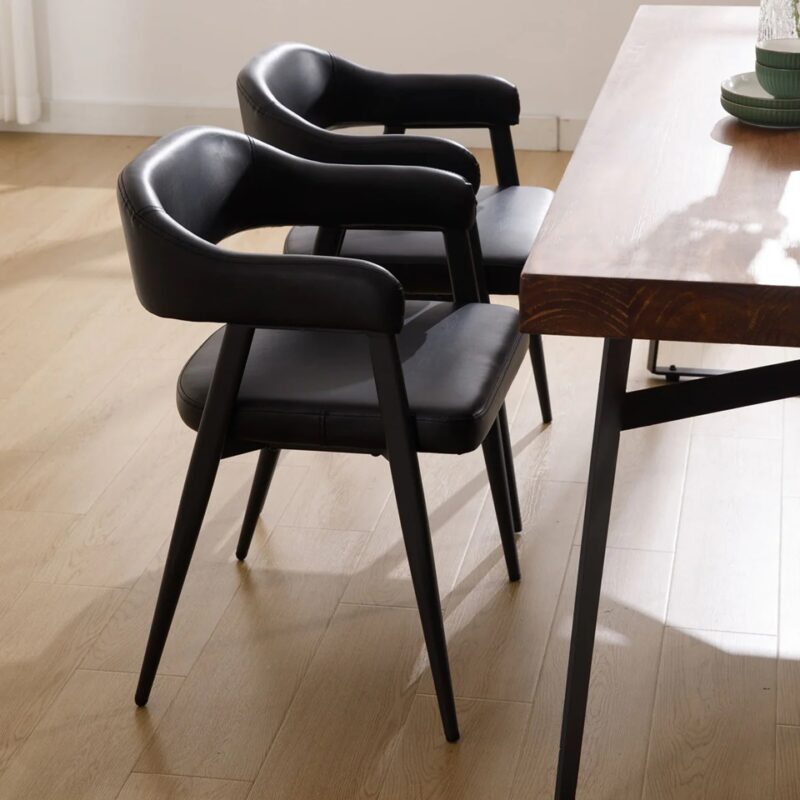 Lunara Dining Chair-PU Leather