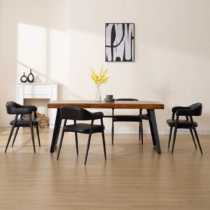 Lunara Dining Chair-PU Leather