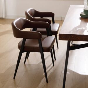 Lunara Dining Chair-PU Leather