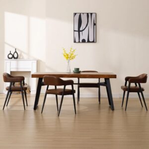 Lunara Dining Chair-PU Leather