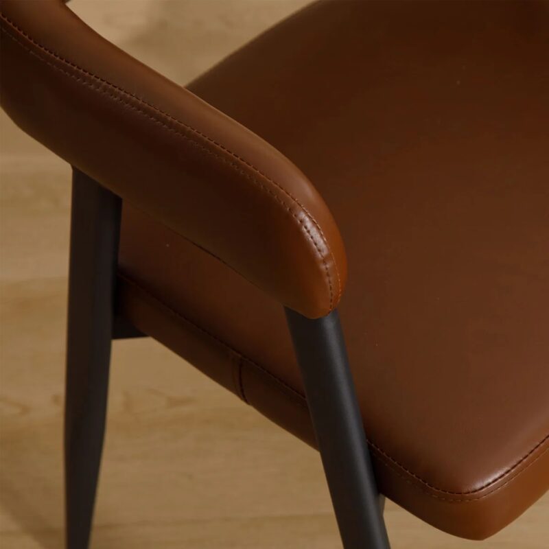 Lunara Dining Chair-PU Leather
