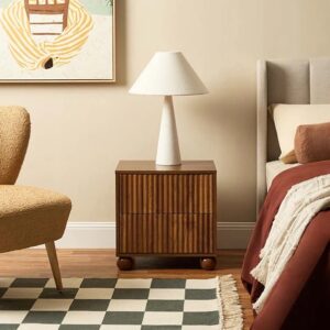 Rayo Wedge Nightstand 50cm