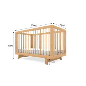 Naomi Baby Adjustable Cot
