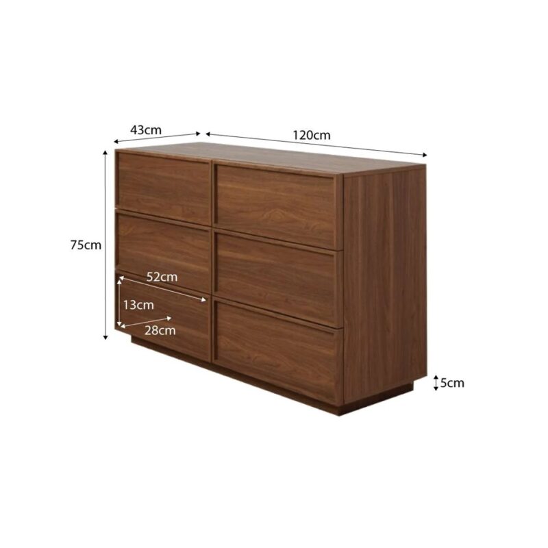 Orin Chest Of Drawers - Walnut