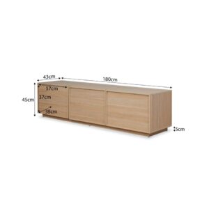 Orin TV Unit - Walnut