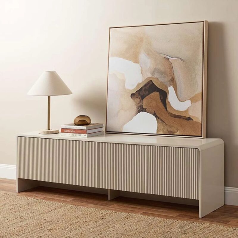Oryn Tv Stand - Beige