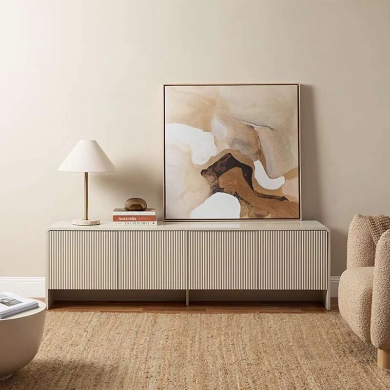Oryn Tv Stand - Beige