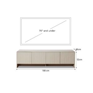 Oryn Tv Stand - Beige