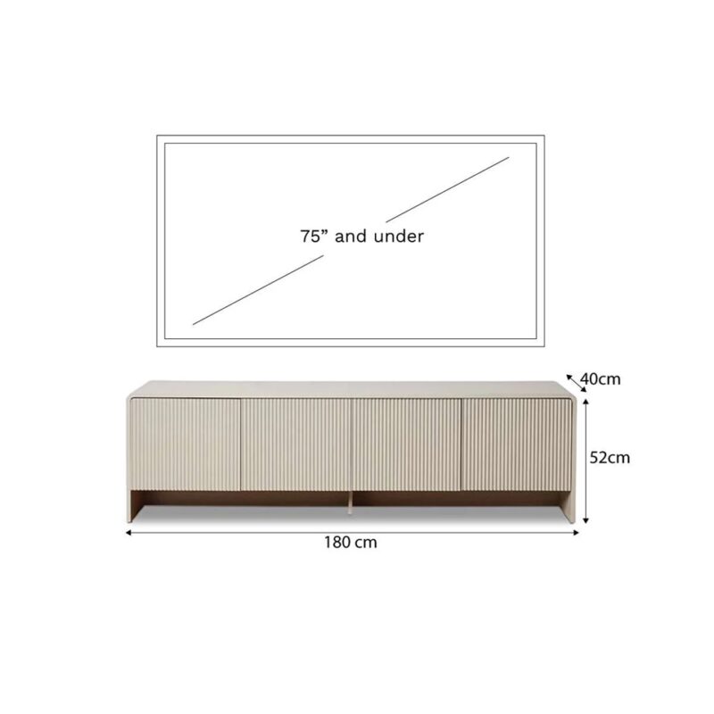Oryn Tv Stand - Beige