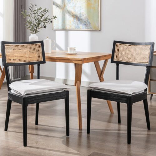 Selene Rattan Back Dining Chair