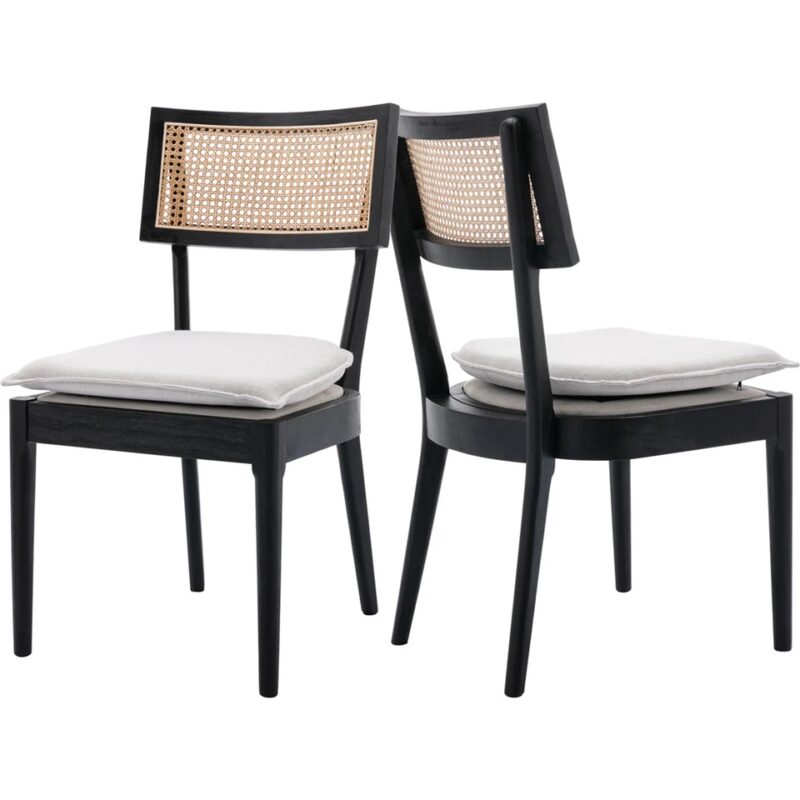 Selene Rattan Back Dining Chair