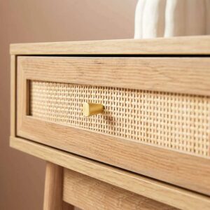 Soren Rattan Dressing Table - Natural