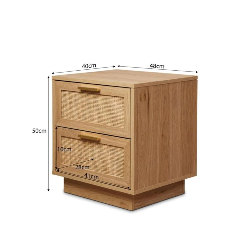 Soren Rattan Pedestals