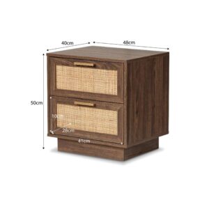 Soren Rattan Pedestals