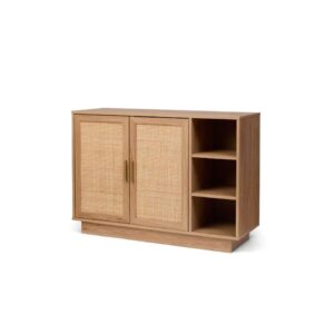 Soren Rattan Shoe Cabinet - Natural