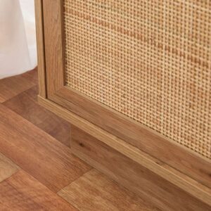 Soren Rattan Shoe Cabinet - Natural