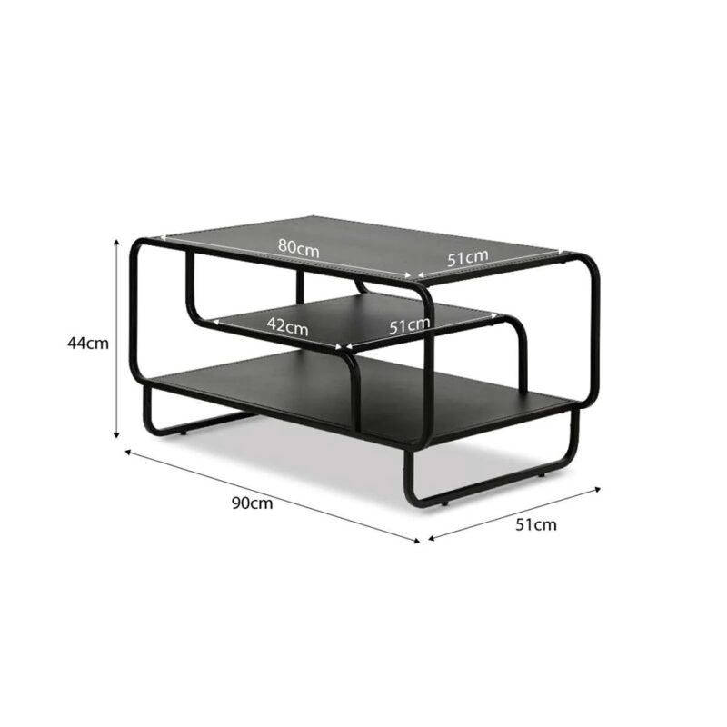 Tavik Coffee Table - Black