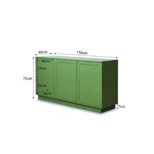 Vano Buffet - Sage Green
